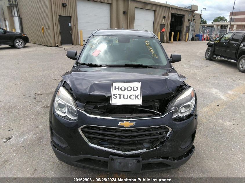 2017 Chevrolet Equinox Ls VIN: 2GNALBEK8H1566206 Lot: 20162903