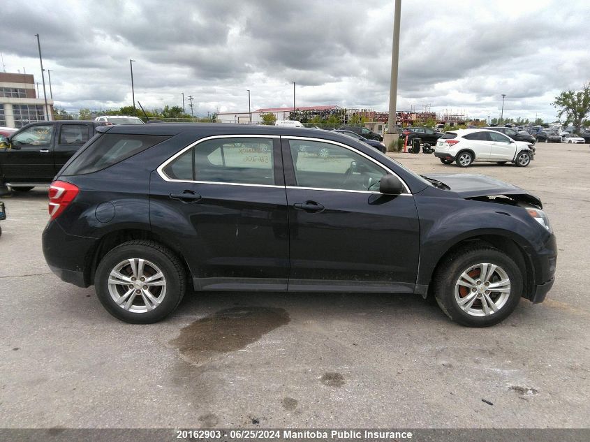 2017 Chevrolet Equinox Ls VIN: 2GNALBEK8H1566206 Lot: 20162903