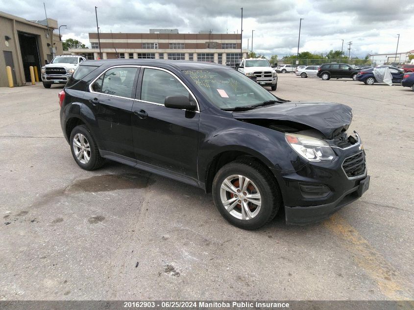 2017 Chevrolet Equinox Ls VIN: 2GNALBEK8H1566206 Lot: 20162903