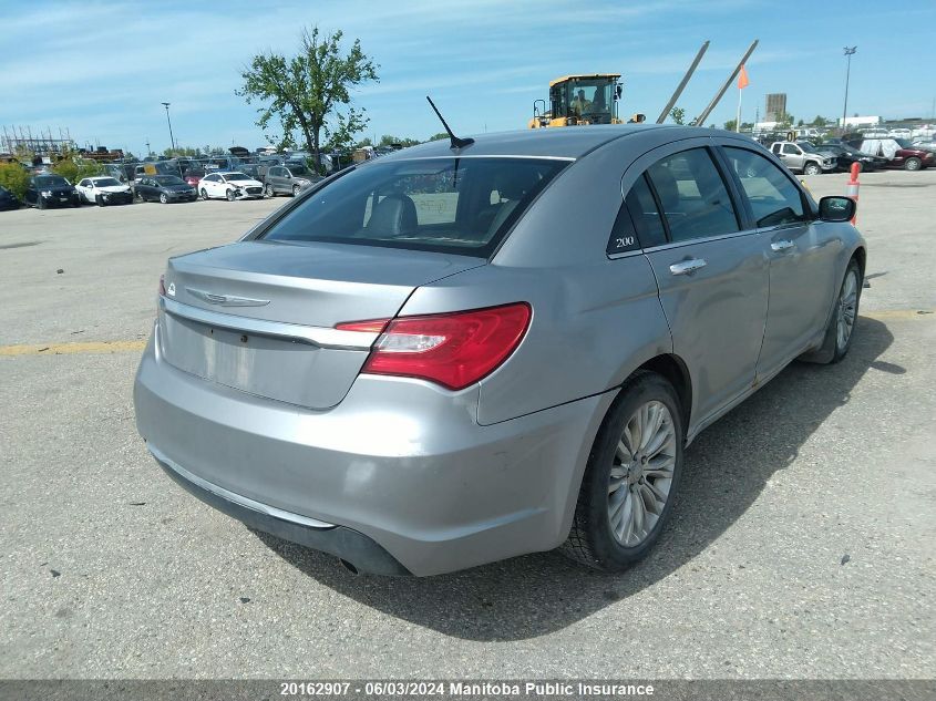 2013 Chrysler 200 Limited V6 VIN: 1C3CCBCG8DN757993 Lot: 20162907