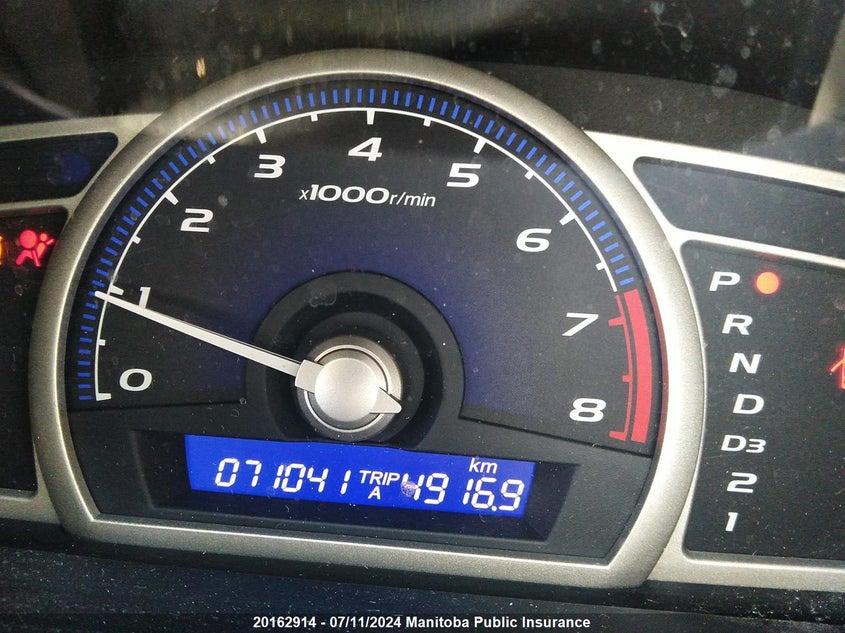 2008 Honda Civic Dx-A VIN: 2HGFA16238H104206 Lot: 20162914