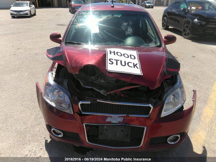 2011 Chevrolet Aveo Lt VIN: 3G1TC6DG8BL149432 Lot: 20162916