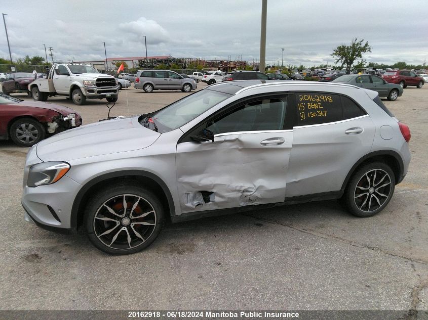 2015 Mercedes Benz Gla250 VIN: WDCTG4GB7FJ150367 Lot: 20162918