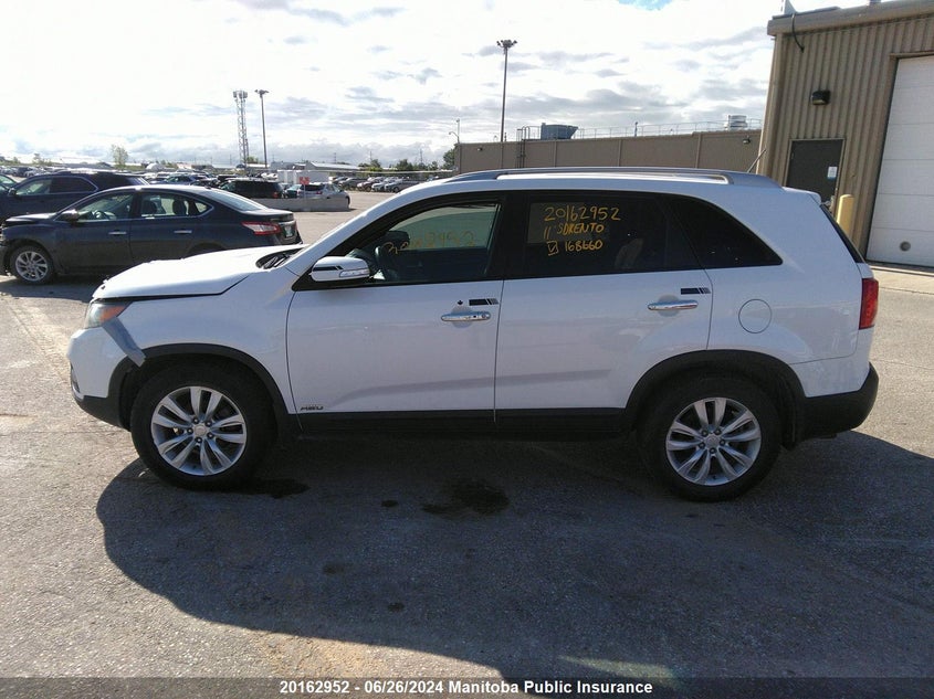 2011 Kia Sorento Lx V6 VIN: 5XYKTDA27BG168660 Lot: 20162952