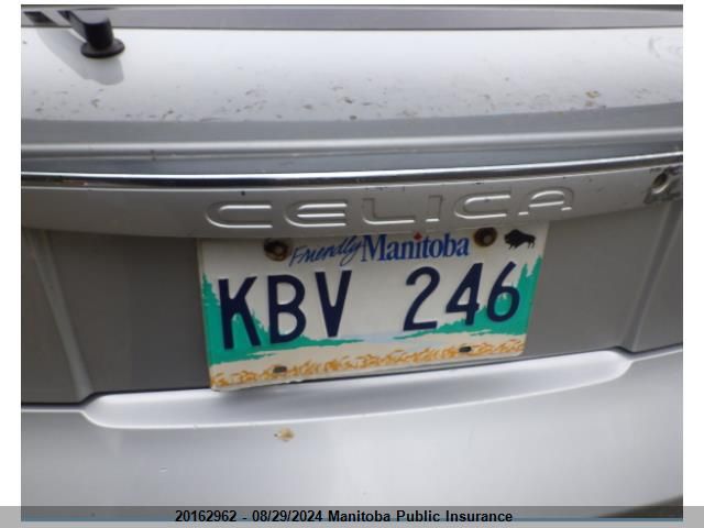 2003 Toyota Celica Gt VIN: JTDDR32T230148820 Lot: 20162962