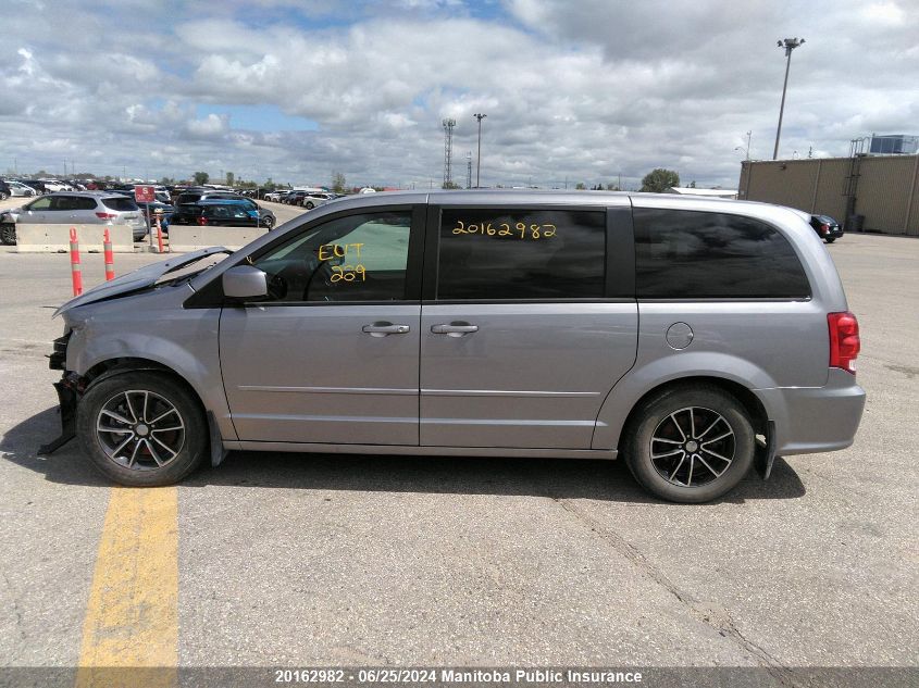 2016 Dodge Grand Caravan R/T VIN: 2C4RDGEG8GR349112 Lot: 20162982