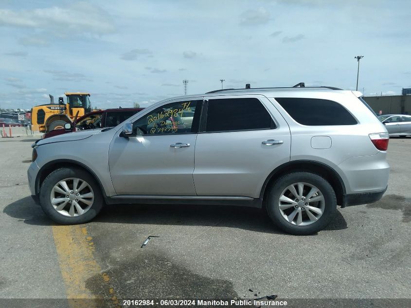 2011 Dodge Durango Crew Plus VIN: 1D4RE4GG4BC742795 Lot: 20162984