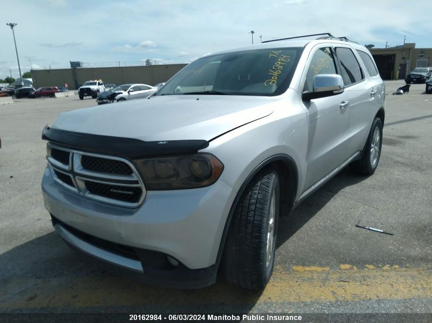 2011 Dodge Durango Crew Plus VIN: 1D4RE4GG4BC742795 Lot: 20162984