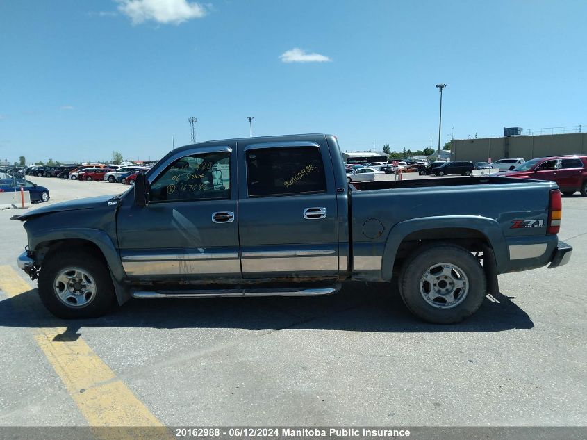 2006 GMC Sierra 1500 Sle Crew Cab VIN: 2GTEK13T361167686 Lot: 20162988