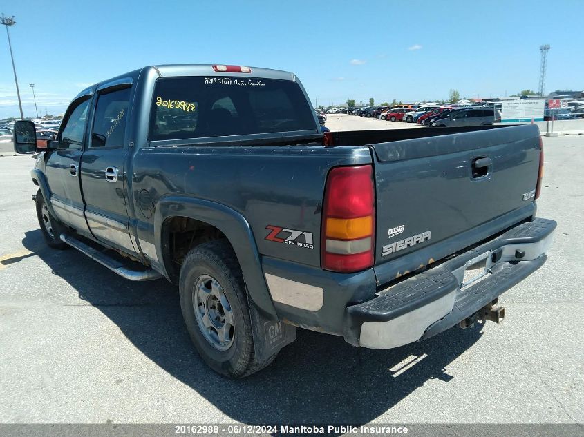 2006 GMC Sierra 1500 Sle Crew Cab VIN: 2GTEK13T361167686 Lot: 20162988