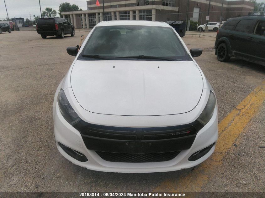 2014 Dodge Dart Sxt VIN: 1C3CDFBB3ED914282 Lot: 20163014