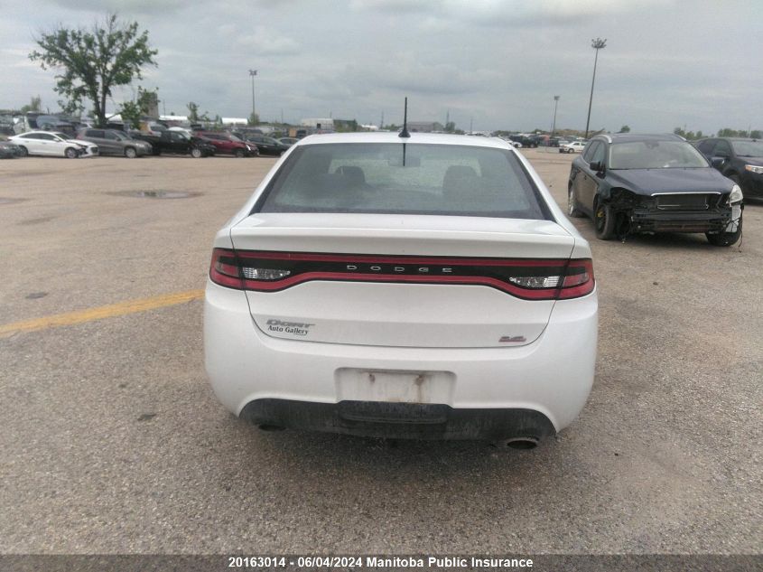 2014 Dodge Dart Sxt VIN: 1C3CDFBB3ED914282 Lot: 20163014