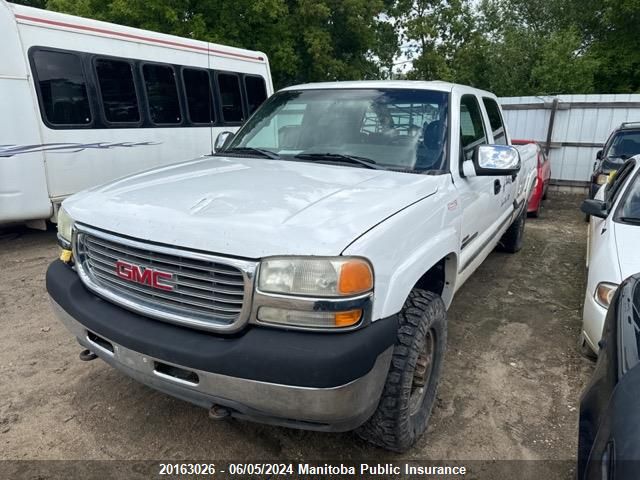 2001 GMC Sierra 2500 Hd Crew Cab VIN: 1GTHK23161F184713 Lot: 20163026