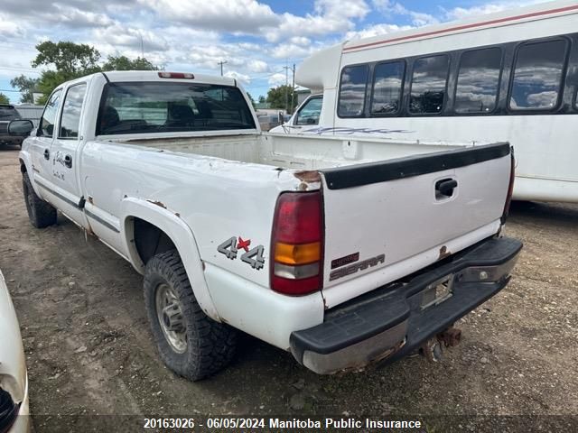 2001 GMC Sierra 2500 Hd Crew Cab VIN: 1GTHK23161F184713 Lot: 20163026