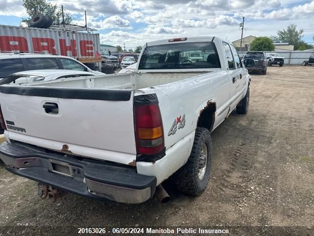 2001 GMC Sierra 2500 Hd Crew Cab VIN: 1GTHK23161F184713 Lot: 20163026