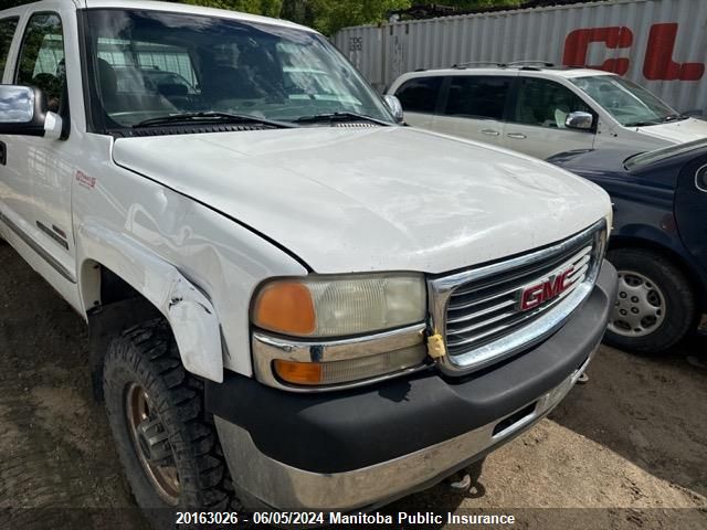 2001 GMC Sierra 2500 Hd Crew Cab VIN: 1GTHK23161F184713 Lot: 20163026