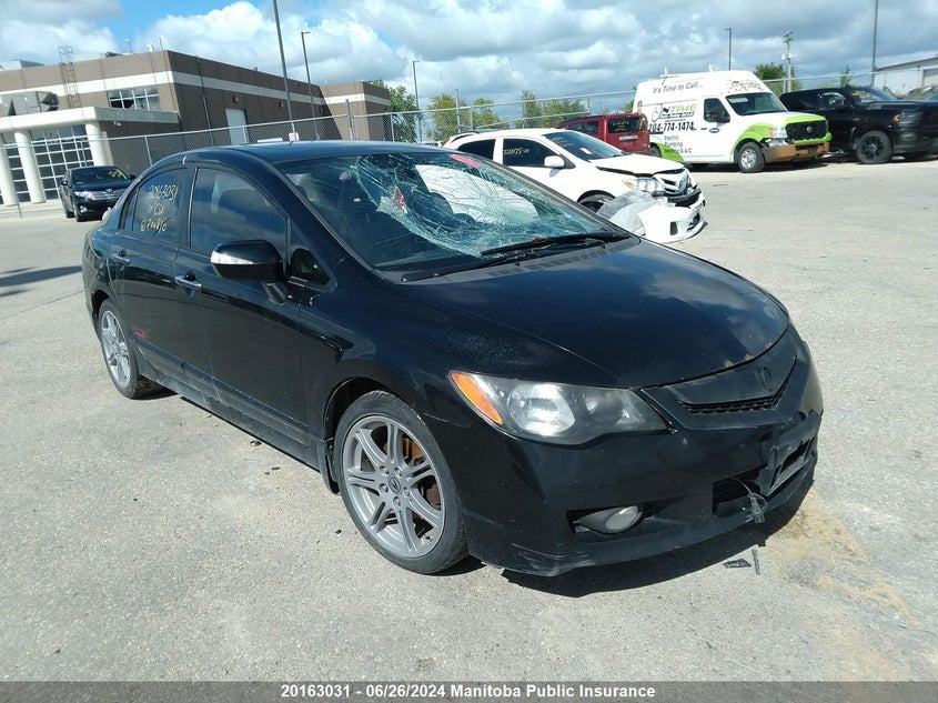 2010 Acura Csx VIN: 2HHFD5F70AH200810 Lot: 20163031