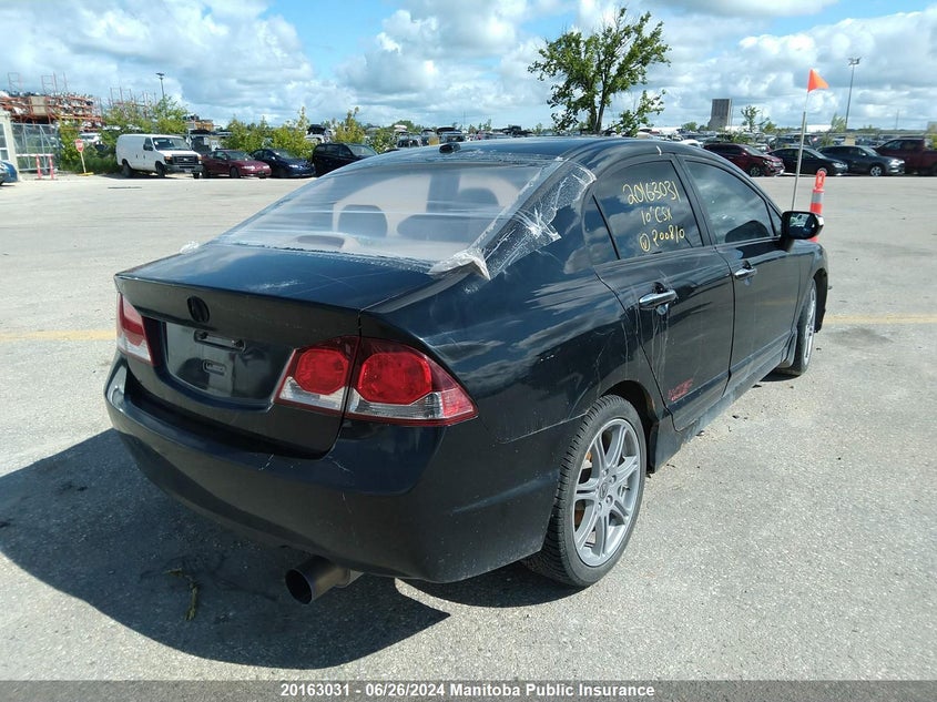 2010 Acura Csx VIN: 2HHFD5F70AH200810 Lot: 20163031