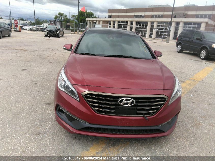 2016 Hyundai Sonata 2.0T VIN: 5NPE34AB3GH317952 Lot: 20163042