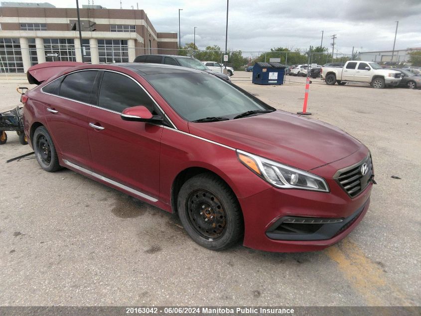 2016 Hyundai Sonata 2.0T VIN: 5NPE34AB3GH317952 Lot: 20163042