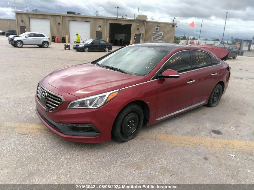 2016 Hyundai Sonata 2.0T VIN: 5NPE34AB3GH317952 Lot: 20163042