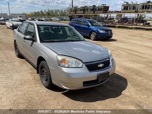 2007 Chevrolet Malibu Ls VIN: 1G1ZS58F67F168183 Lot: 20163073