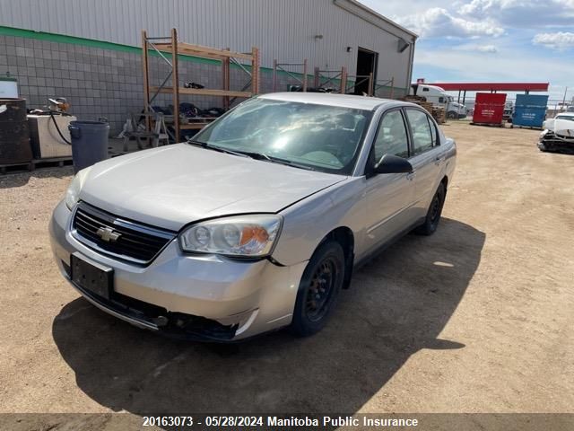 2007 Chevrolet Malibu Ls VIN: 1G1ZS58F67F168183 Lot: 20163073