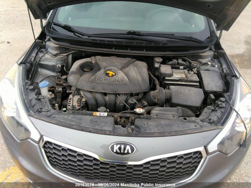 2015 Kia Forte Lx VIN: KNAFX4A63F5433868 Lot: 20163074