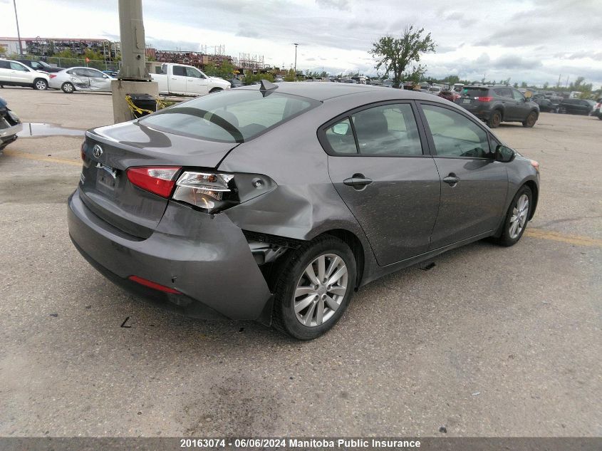 2015 Kia Forte Lx VIN: KNAFX4A63F5433868 Lot: 20163074