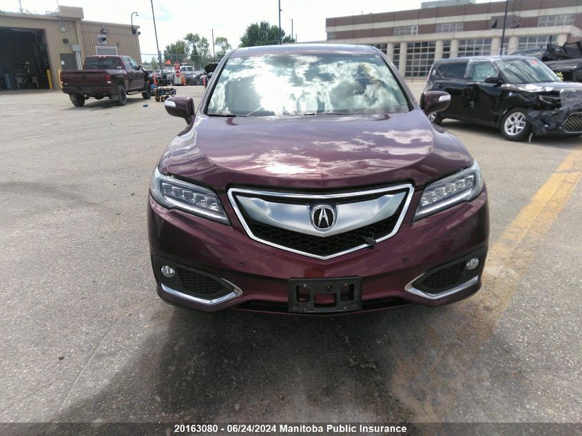 2016 Acura Rdx VIN: 5J8TB4H7XGL804929 Lot: 20163080