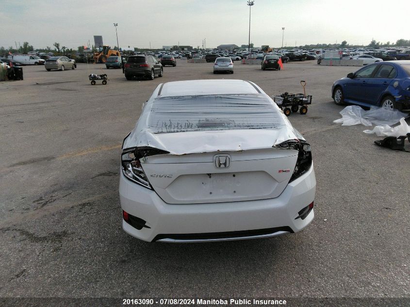 2019 Honda Civic Lx VIN: 2HGFC2F5XKH031496 Lot: 20163090