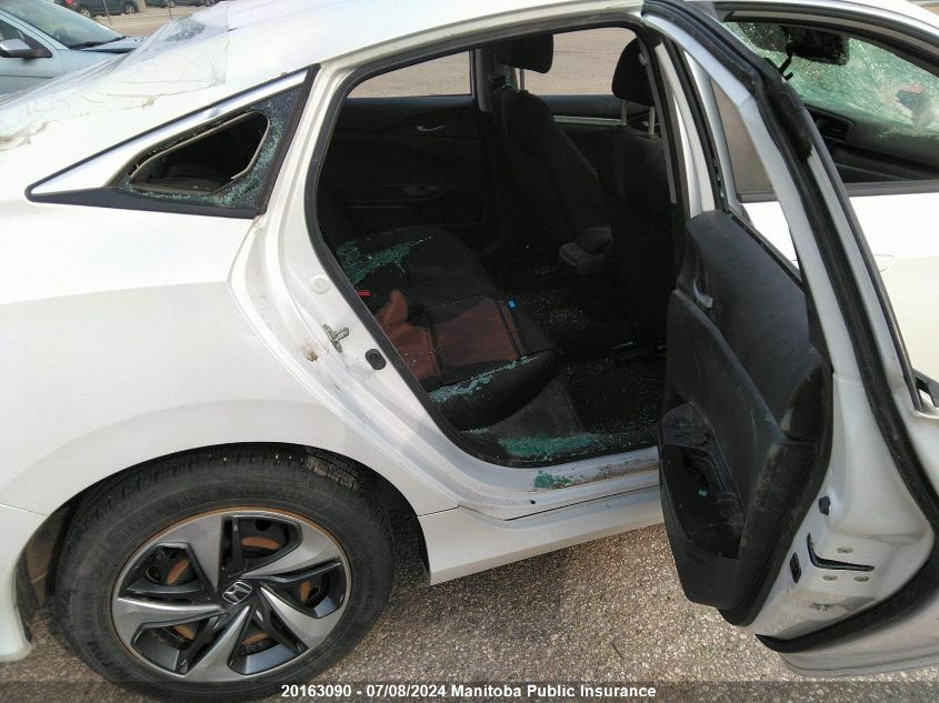 2019 Honda Civic Lx VIN: 2HGFC2F5XKH031496 Lot: 20163090