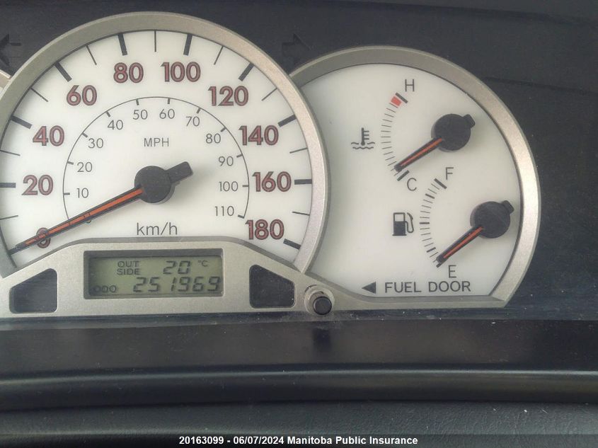 2008 Toyota Corolla Sport VIN: 2T1BR32E58C892241 Lot: 20163099