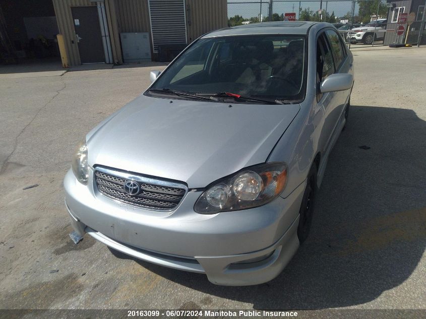 2008 Toyota Corolla Sport VIN: 2T1BR32E58C892241 Lot: 20163099