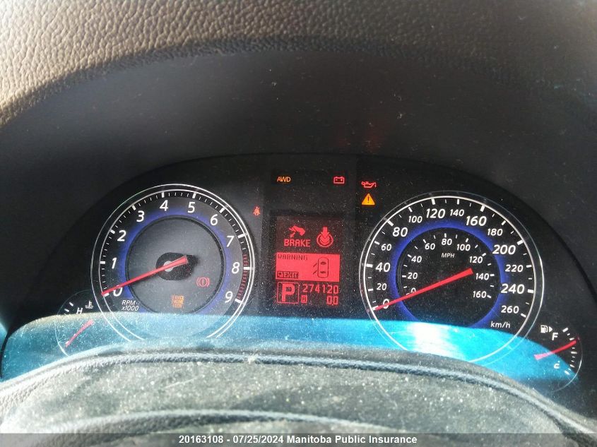 2008 Infiniti G35X Luxury VIN: JNKBV61F98M256057 Lot: 20163108