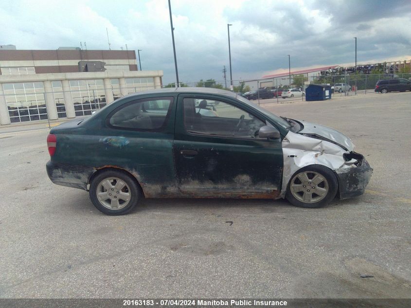 2000 Toyota Echo VIN: JTDAT1232Y5018670 Lot: 20163183
