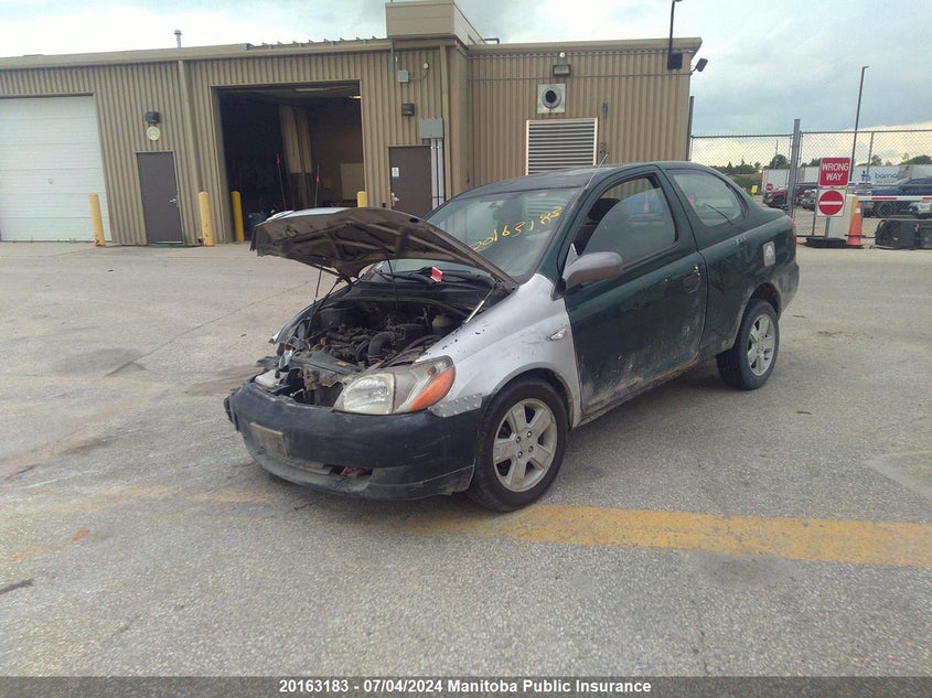 2000 Toyota Echo VIN: JTDAT1232Y5018670 Lot: 20163183