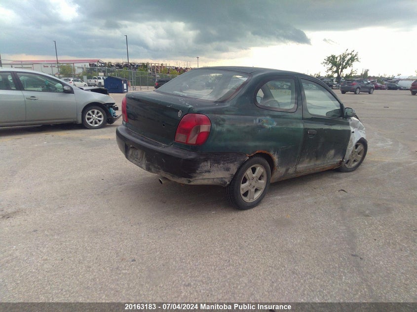 2000 Toyota Echo VIN: JTDAT1232Y5018670 Lot: 20163183