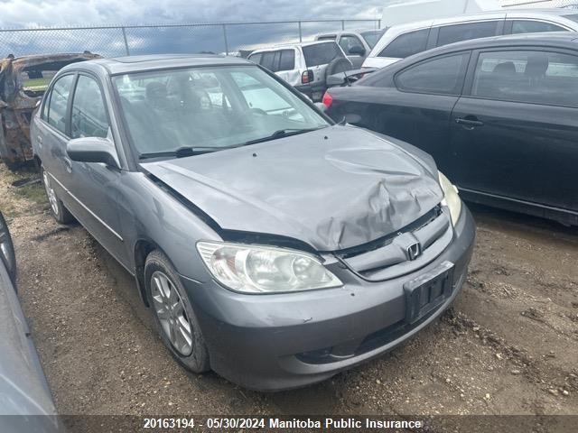 2005 Honda Civic Lx-G VIN: 2HGES16675H006271 Lot: 20163194