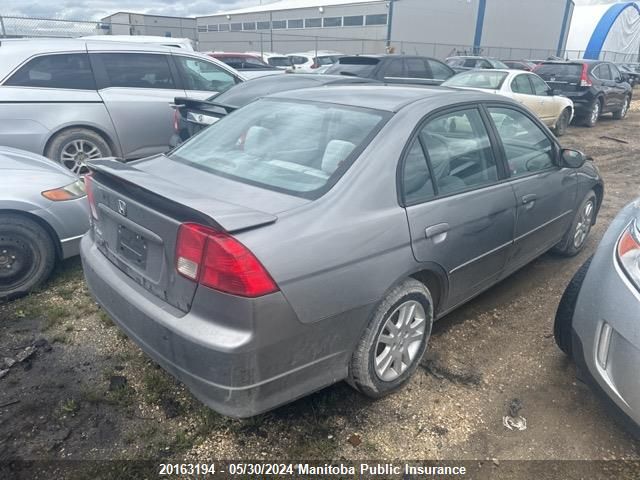 2005 Honda Civic Lx-G VIN: 2HGES16675H006271 Lot: 20163194