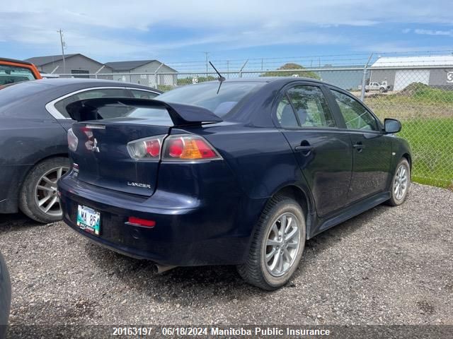 2013 Mitsubishi Lancer Se VIN: JA32V2FW8DU610596 Lot: 20163197