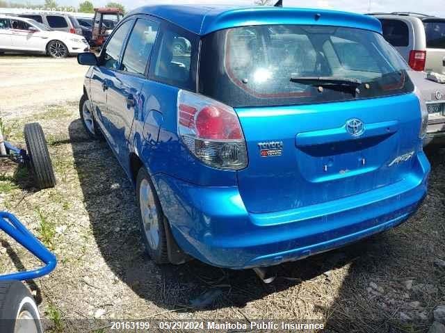 2007 Toyota Matrix VIN: 2T1KR32E17C634670 Lot: 20163199