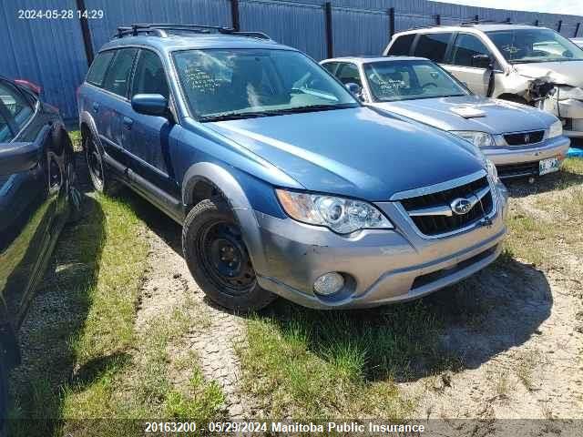 2008 Subaru Outback 2.5I VIN: 4S4BP61C187332348 Lot: 20163200