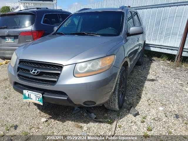 2008 Hyundai Santa Fe Gl VIN: 5NMSG13D08H133720 Lot: 20163201