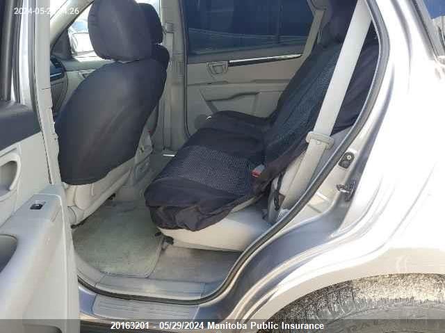 2008 Hyundai Santa Fe Gl VIN: 5NMSG13D08H133720 Lot: 20163201