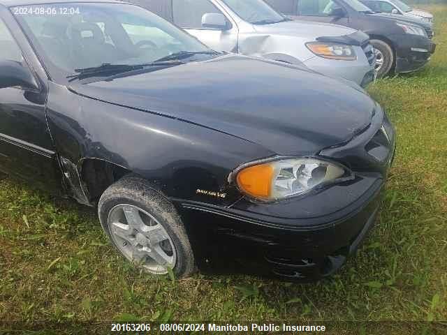 2003 Pontiac Grand Am Gti VIN: 1G2NV52EX3M693108 Lot: 20163206