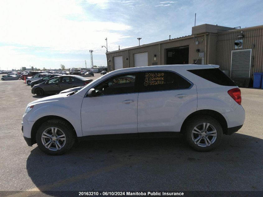 2013 Chevrolet Equinox Ls VIN: 2GNALBEK1D6352977 Lot: 20163210