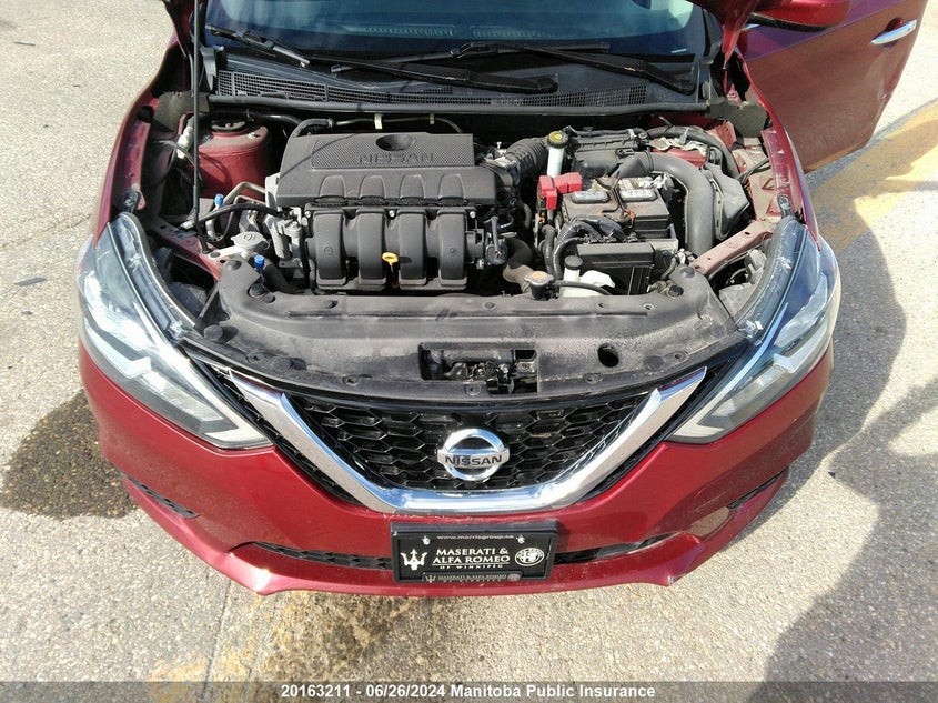 2018 Nissan Sentra 1.8 Sv VIN: 3N1AB7AP6JY255491 Lot: 20163211