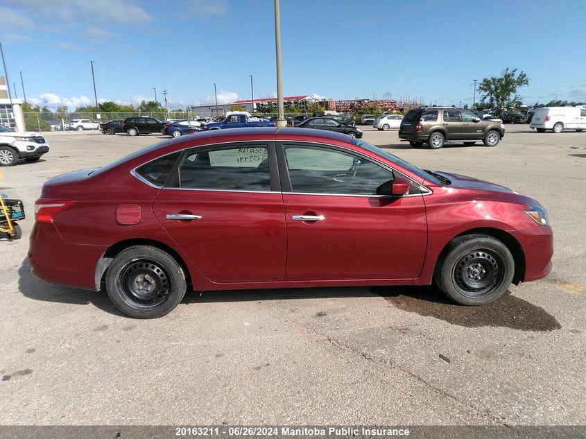 2018 Nissan Sentra 1.8 Sv VIN: 3N1AB7AP6JY255491 Lot: 20163211