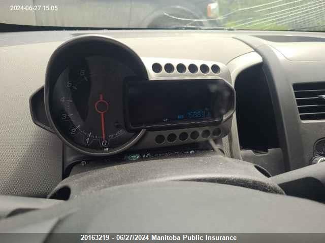 2012 Chevrolet Sonic Lt VIN: 1G1JC6EH3C4202981 Lot: 20163219